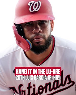 Image post by @nationals on Instagram