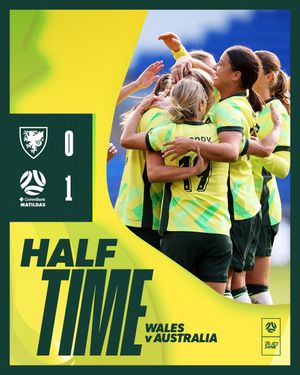 Image post by @matildas on Instagram