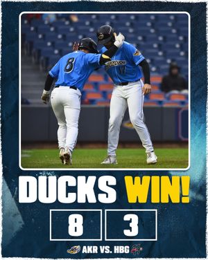 Image post by @akronrubberducks on Instagram