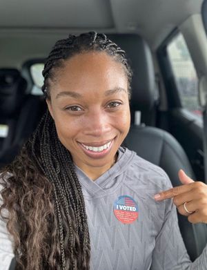 Image post by @allysonfelix on Twitter