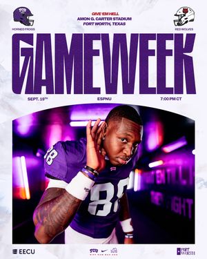 Image post by @tcufootball on Instagram