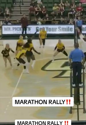 Video post by @ncaavolleyball on TikTok