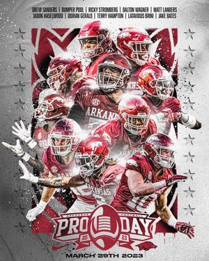 Image post by @RazorbackFB on Twitter