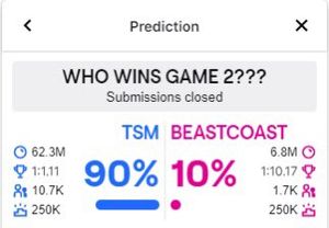 Image post by @beastcoast on Twitter