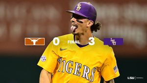 Image post by @LSUbaseball on Twitter