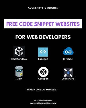 Image post by @codingambitions on Instagram