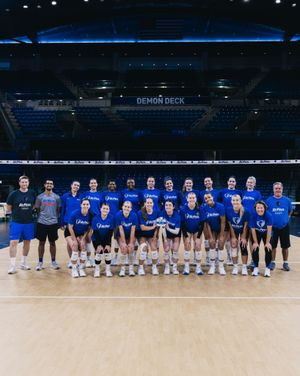 Image post by @depaulvball on Instagram