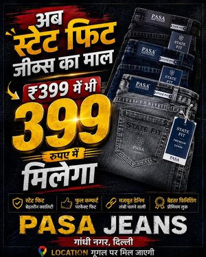 Image post by @jeans_factory_delhi on Instagram