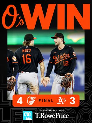 Image post by @orioles on Instagram