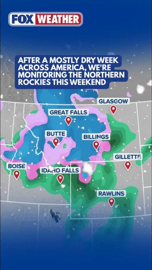 Image post by @foxweather on Instagram