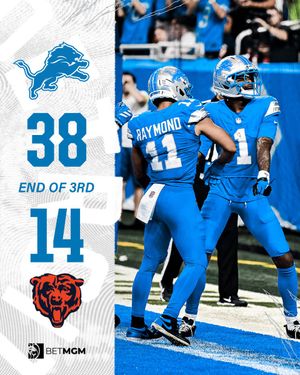 Image post by @Lions on Twitter/X