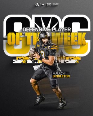 Image post by @appstate_fb on Instagram