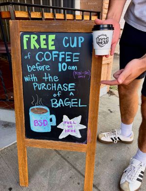 Image post by @bagelstreetdeli on Instagram