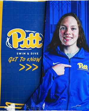 Image post by @pitt_swim_dive on Instagram