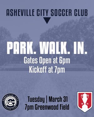 Image post by @ashevillecitysc on Instagram