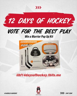 Image post by @IIHFHockey on Twitter