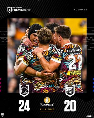 Image post by @NRL on Twitter/X