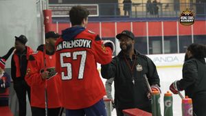 Video post by @Capitals on Facebook