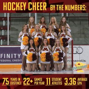 Image post by @gopherhockeycheer on Instagram