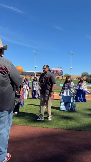 Video post by @saltriverfieldsattalkingstick on Facebook