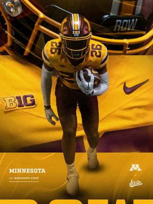 Image post by @gopherfootball on Instagram