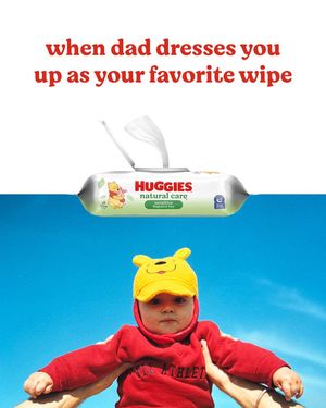Image post by @huggies on Instagram