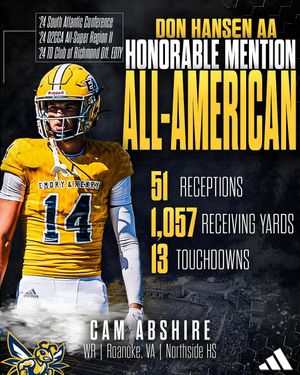 Image post by @emoryhenry_football on Instagram