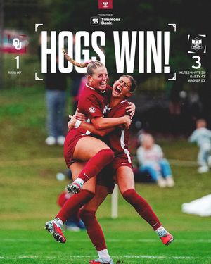 Image post by @razorbacksoccer on Instagram