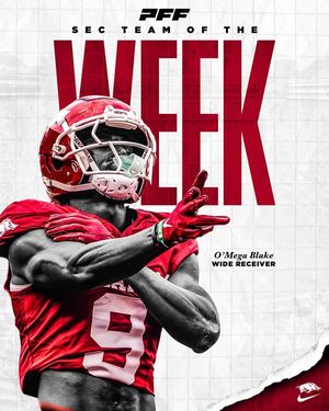 Image post by @RazorbackFB on Facebook