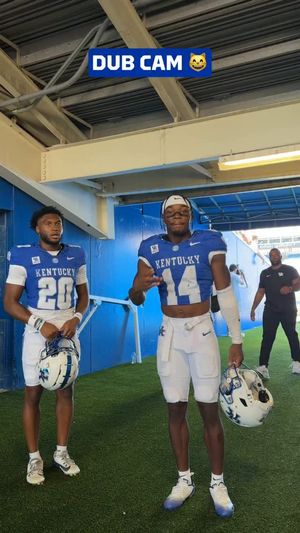 Video post by @KentuckyFootball on Facebook