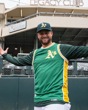 Image post by @Athletics on Twitter