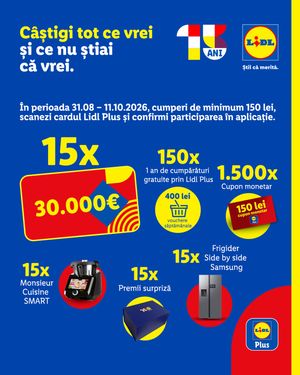 Image post by @lidlromania on Instagram