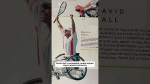 Video post by @tennishalloffame on YouTube