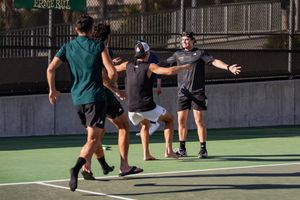 Image post by @calpolymenstennis on Instagram