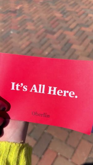 Video post by @oberlin.college on TikTok