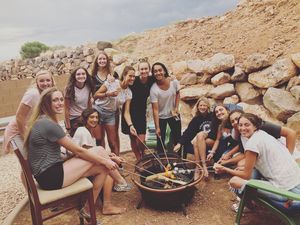 Image post by @SUUVolleyball on Twitter