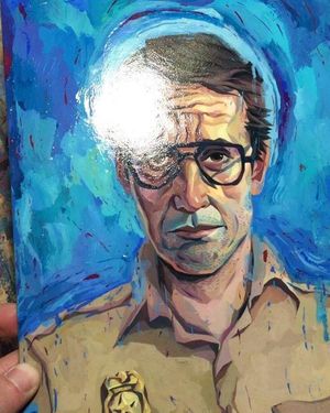 Video post by @RichPellegrinoArt on Facebook