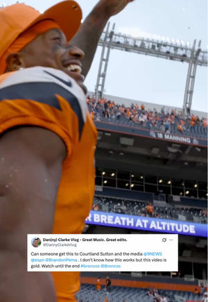 Video post by @broncos on TikTok