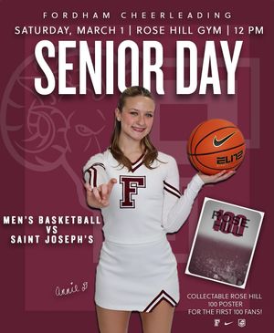 Image post by @fordhamcheer on Instagram