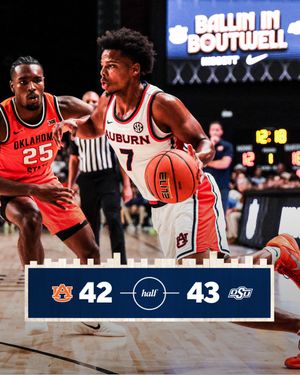 Image post by @AuburnMBB on Twitter