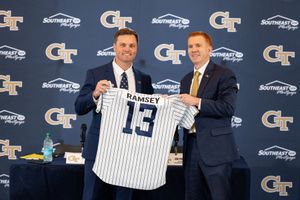 Image post by @gtbaseball on Facebook