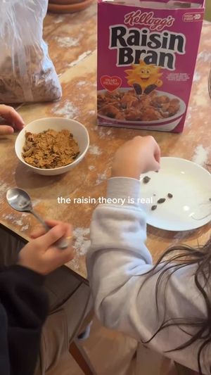 Video post by @KelloggsRaisinBran on Facebook