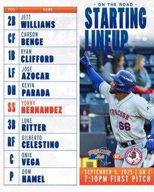 Image post by @syracusemets on Instagram