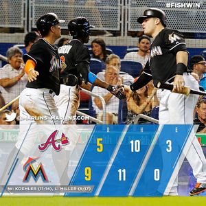 Image post by @marlins on Instagram