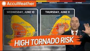 Video post by @accuweather on YouTube