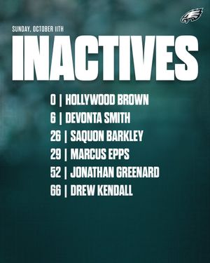 Image post by @Eagles on Twitter/X