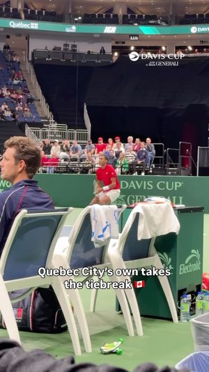 Video post by @DavisCupTennis on Facebook