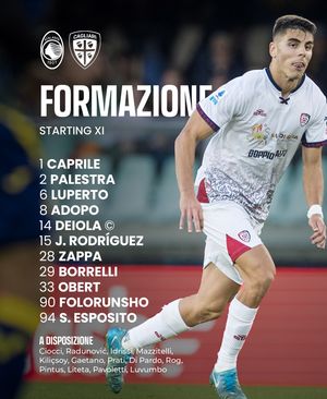 Image post by @cagliaricalcio on Instagram