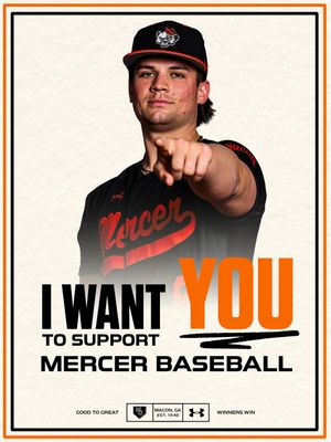 Image post by @mercer.baseball on Instagram