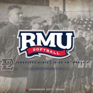 Image post by @RMUAthletics on Facebook